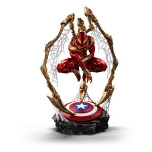 Figurka Marvel Art Scale Deluxe Statue 1/10 Spider-man Iron Armor Comics (CCXP Exclusive 2024) 24 cm