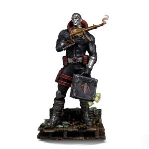 Statuetka Iron Studios G.I. Joe Destro 22 cm żywiczna