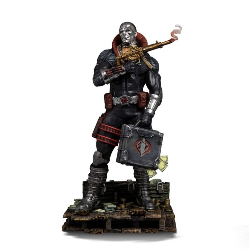 Statuetka Iron Studios G.I. Joe Destro 22 cm żywiczna
