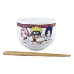 Miska do ramen Naruto Shippuden z pałeczkami Team Seven 414 ml