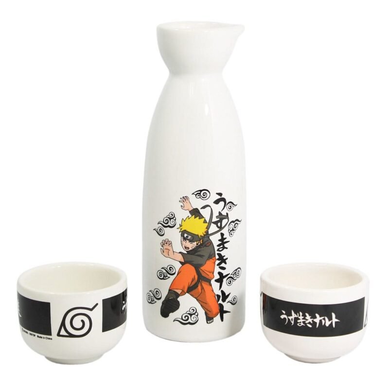 Zestaw ceramiczny do sake Naruto Shippuden