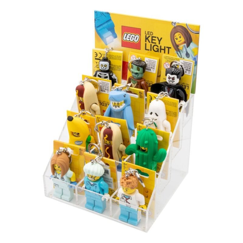Display Joy Toy LEGO Acryl Counter dla breloczków LED
