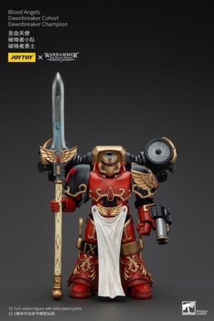 Figurka Warhammer The Horus Heresy Action Figurka 1/18 Blood Angels Raldoron First Captain of the Blood Angels 13 cm