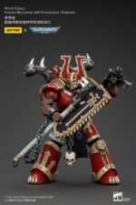 Figurka Warhammer 40k Action Figurka 1/18 World Eaters Khorne Berzerker with Eviscerator Chainaxe 13 cm