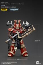 Figurka Warhammer 40k Action Figurka 1/18 World Eaters Khorne Berzerker with Eviscerator Chainaxe 13 cm