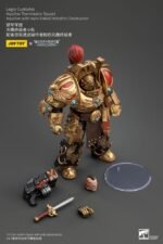 Figurka Warhammer The Horus Heresy Action Figurka 1/18 Legio Custodes Aquilon Terminator Squad Aquilon with twin-linked Adrathic Destructor 14 cm