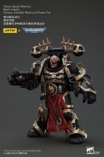 Figurka Chaos Space Marines Black Legion Chosen z Bolterem i Power Fistem 20 cm