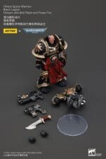 Figurka Chaos Space Marines Black Legion Chosen z Bolterem i Power Fistem 20 cm