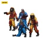 Figurka Zombie Dark Source 4-Pack Biochemical Lab Team 8 cm