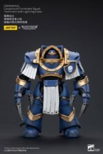 Figurka 1/18 Ultramarines Cataphractii Terminator Squad z pazurami błyskawicznymi 14 cm