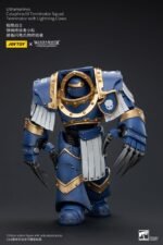 Figurka 1/18 Ultramarines Cataphractii Terminator Squad z pazurami błyskawicznymi 14 cm