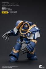 Figurka 1/18 Ultramarines Cataphractii Terminator Squad z pazurami błyskawicznymi 14 cm