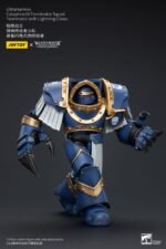 Figurka 1/18 Ultramarines Cataphractii Terminator Squad z pazurami błyskawicznymi 14 cm