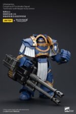 Figurka 1/18 Ultramarines Cataphractii Terminator Squad z Reaper Autocannon, 14 cm