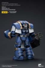 Figurka 1/18 Ultramarines Cataphractii Terminator Squad z Reaper Autocannon, 14 cm