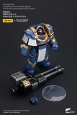 Figurka 1/18 Ultramarines Cataphractii Terminator Squad z Reaper Autocannon, 14 cm