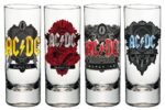 Szklanka AC/DC Shotglass 4-Pack Black Ice