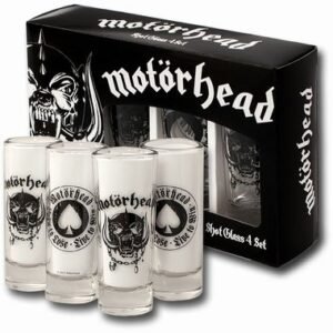 Zestaw szklanek do shotów Motörhead 4-szt.