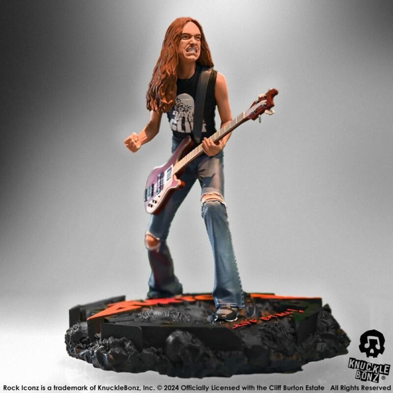 Figurka Metallica Cliff Burton II 22 cm