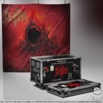 Death Rock Ikonz On Tour Road Case Figurka Statuetka + Stage Backdrop Set The Sound of Perseverance Tour 1998