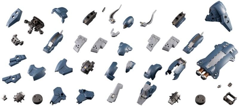 Zabawka Hexa Gear Plastic Model do Złożenia Accessory Set Booster Pack 015 Bulkarm Jackel Enhance Unit