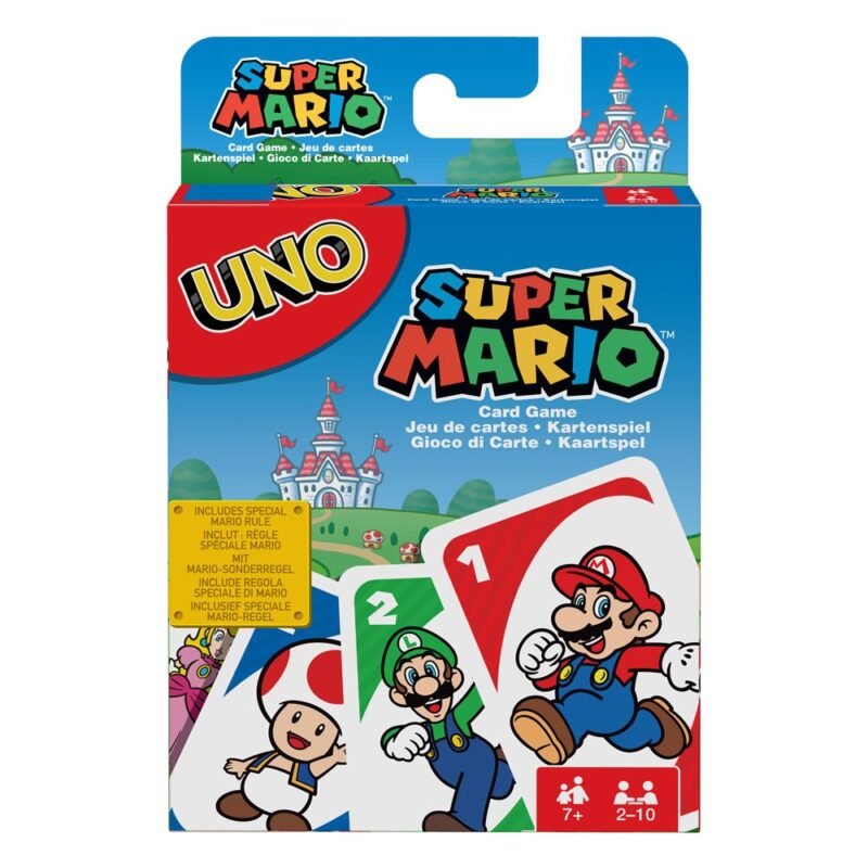 Gra planszowa Super Mario Card Gra UNO