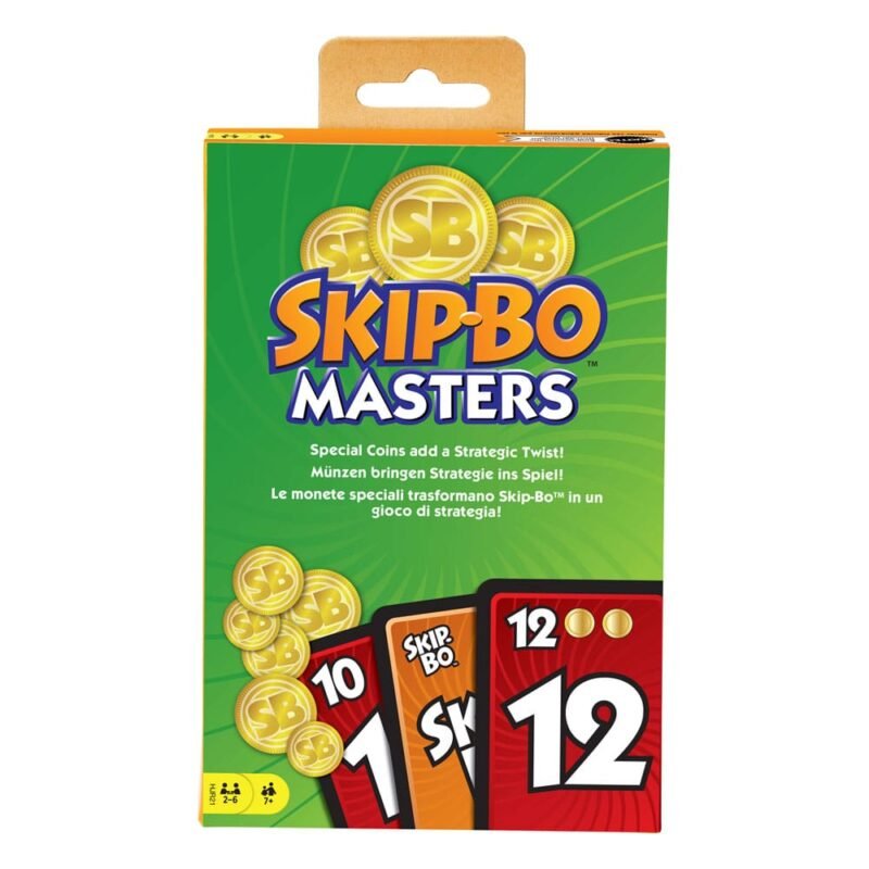 Gra planszowa Skip-Bo Masters Card Game