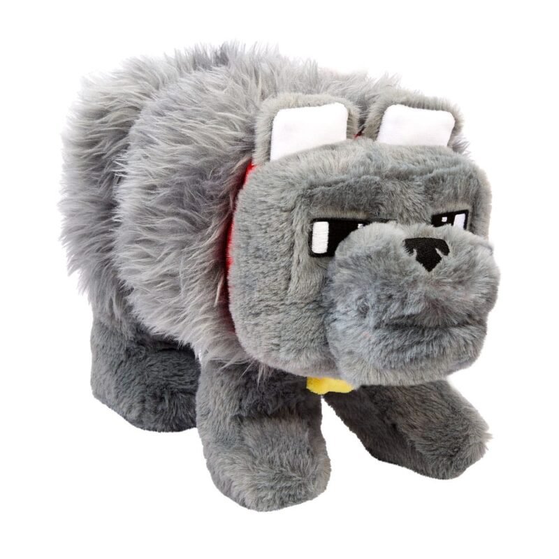 Maskotka A Minecraft Movie Dennis the Wolf 20 cm