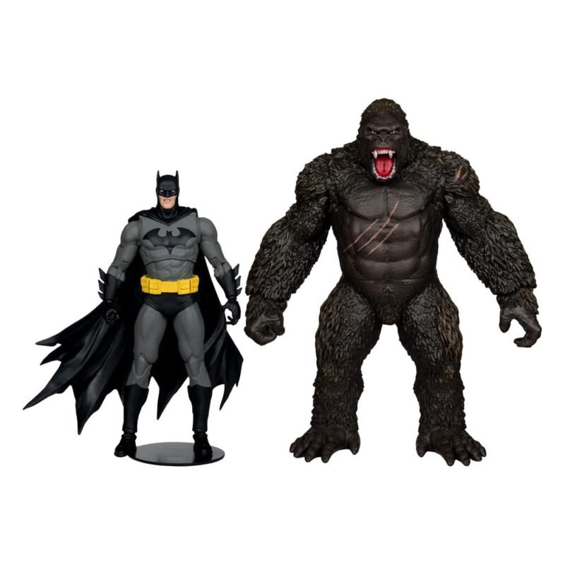 Figurka DC Justice League Monsterverse DC Multiverse Action Figurki 2-Pack Batman & Kong 29 cm
