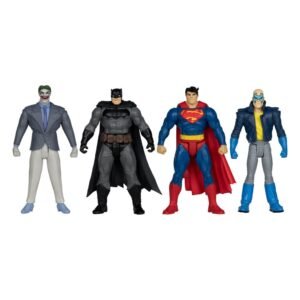 Figurka DC Direct Page Punchers Action Figure 4-Pack Batman & Son of Batman & Superman & Joker 7 cm