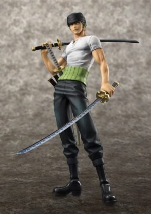 Figurka One Piece Excellent Model P.O.P PVC Figurka Statuetka NEO-DX Roronoa Zoro 10th Limited Ver. 23 cm