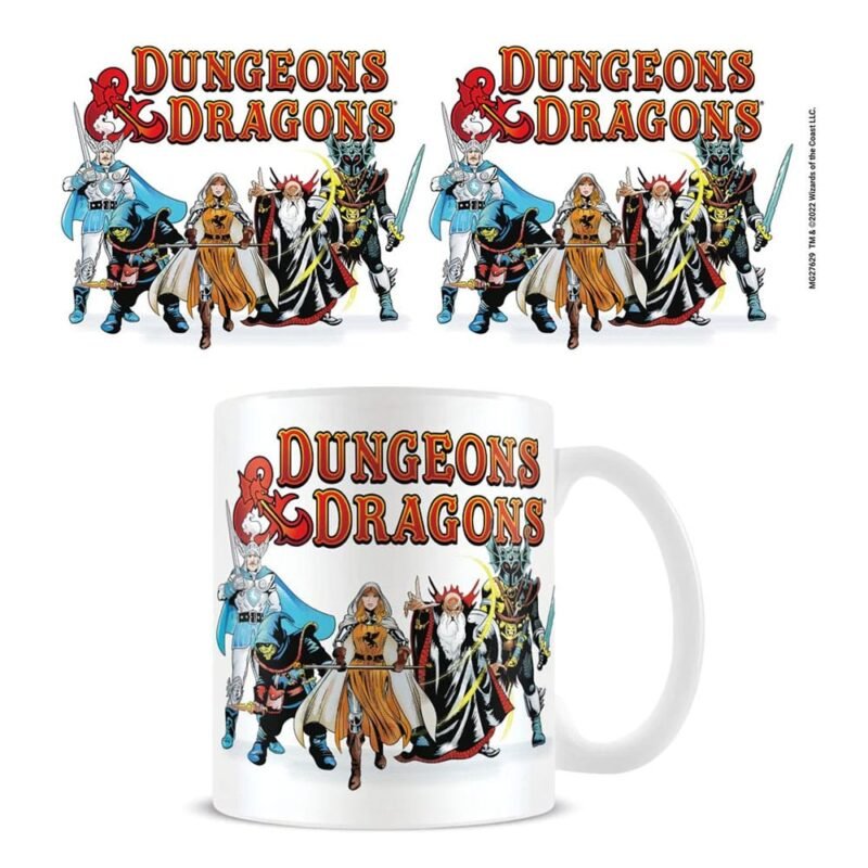 Kubek Retro Group Dungeons & Dragons 0,315 l ceramiczny