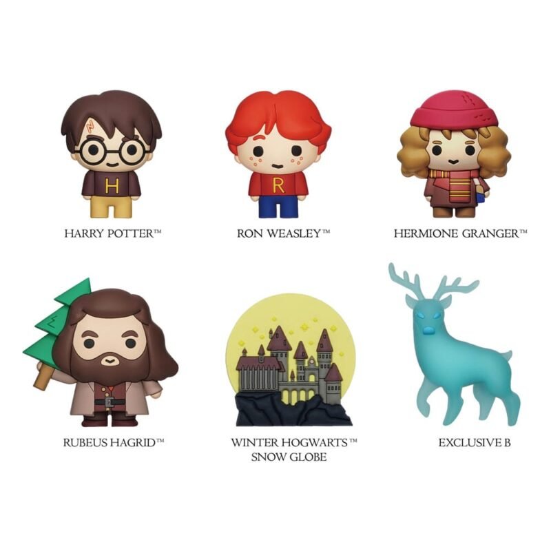 Figurka Harry Potter 3D Magness Christmas Series Display (12)