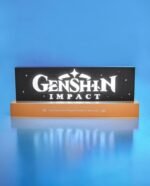 Lampka Genshin Impact LED-Light Logo 22 cm