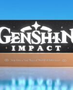 Lampka Genshin Impact LED-Light Logo 22 cm