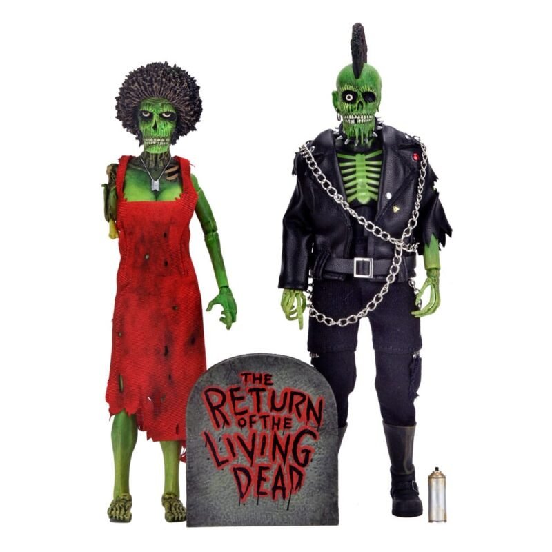 The Return of the Living Dead Clothed Action Figurka Trash & Suicide 20 cm