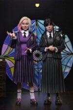 Wednesday Action Figurkas 2 Pack Wednesday Addams (Nevermore Uniform) and Enid 20 cm