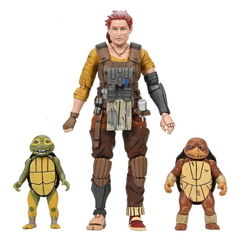 Figurka Grammy April z Baby Yi, Moja, 18 cm, TMNT