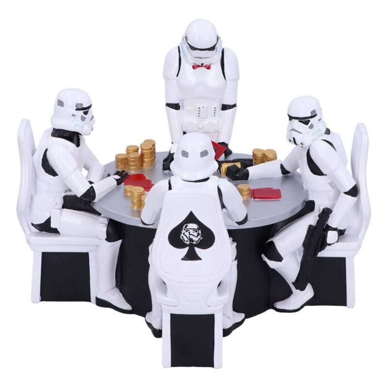 Figurka Star Wars Diorama Stormtrooper Poker Face 18 cm