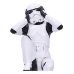 Figurka Trzech Mądrych Siedzących Stormtrooperów 11 cm