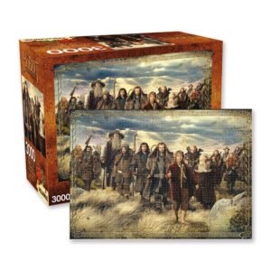 Puzzle The Hobbit: An Unexpected Journey Jigsaw Puzzle Map (3000 pieces)