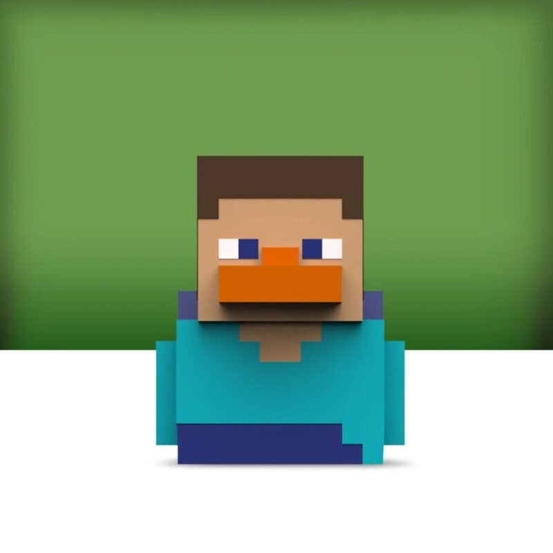 Figurka Minecraft Tubbz Mini PVC Figurka Steve 5 cm