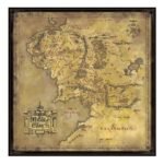 x_nob9472 Puzzle Lord of the Rings Jigsaw Puzzle Middle Earth (1000 pieces)