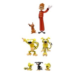 Figurka Marsupilami 7-pack postaci 4 - 10 cm