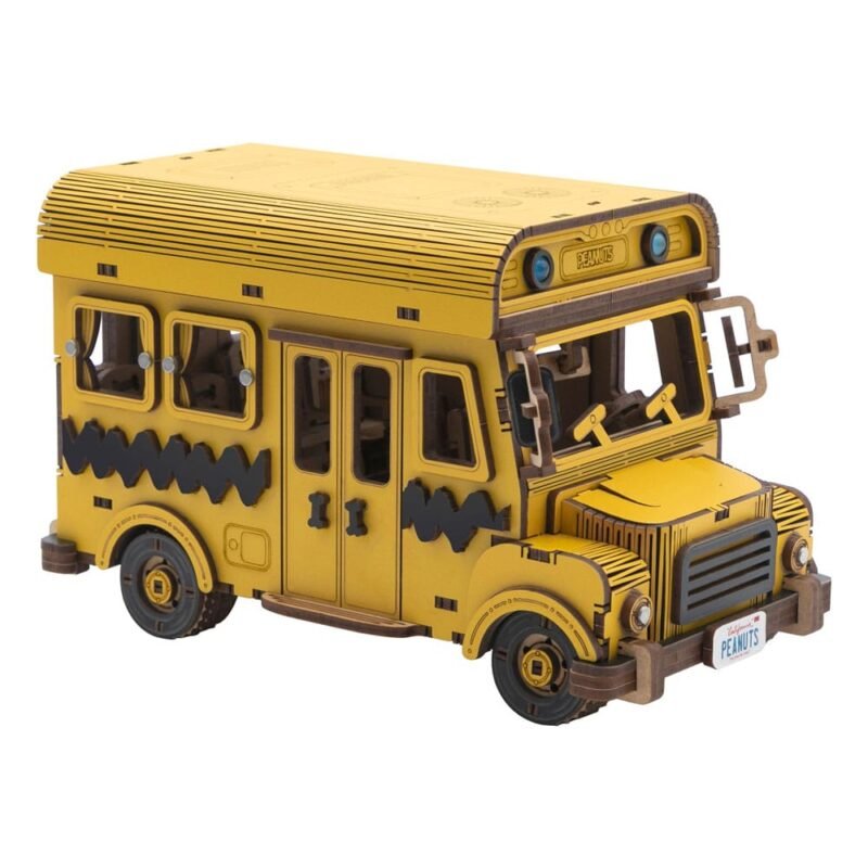 Zestaw budowlany Auto szkolne Peanuts Puremind