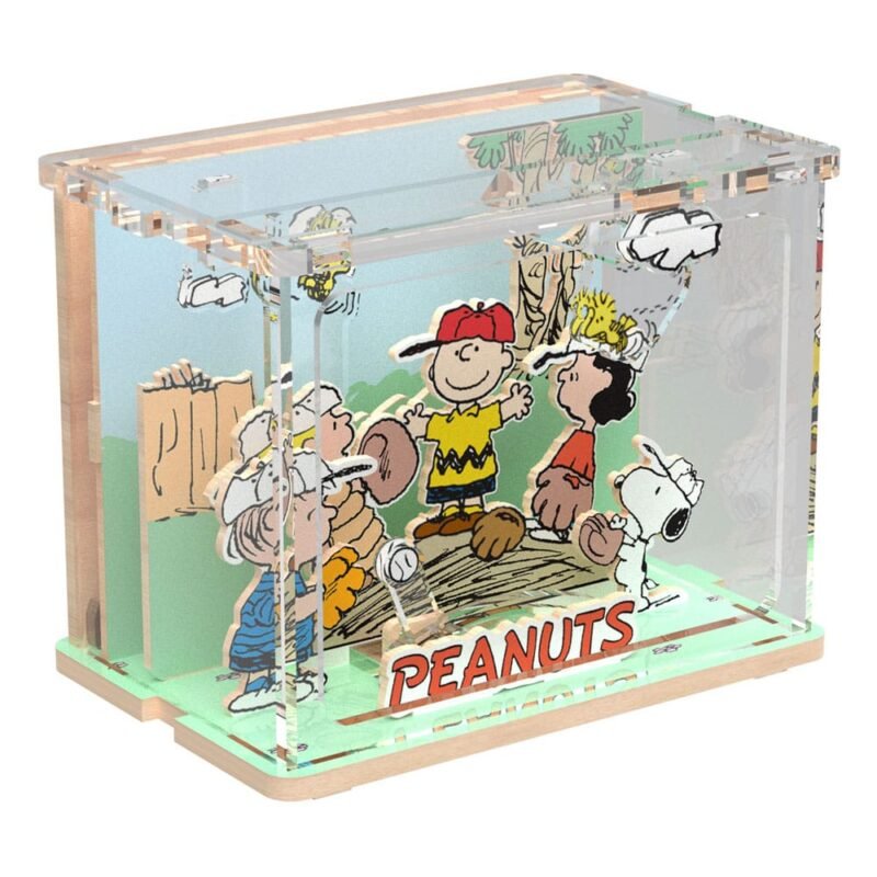 Zestaw Mini Scena Baseball Peanuts Puremind