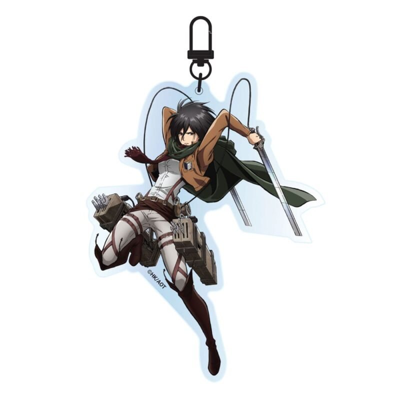 Breloczek akrylowy Attack on Titan Acrylic Keychain Mikasa Ackermann