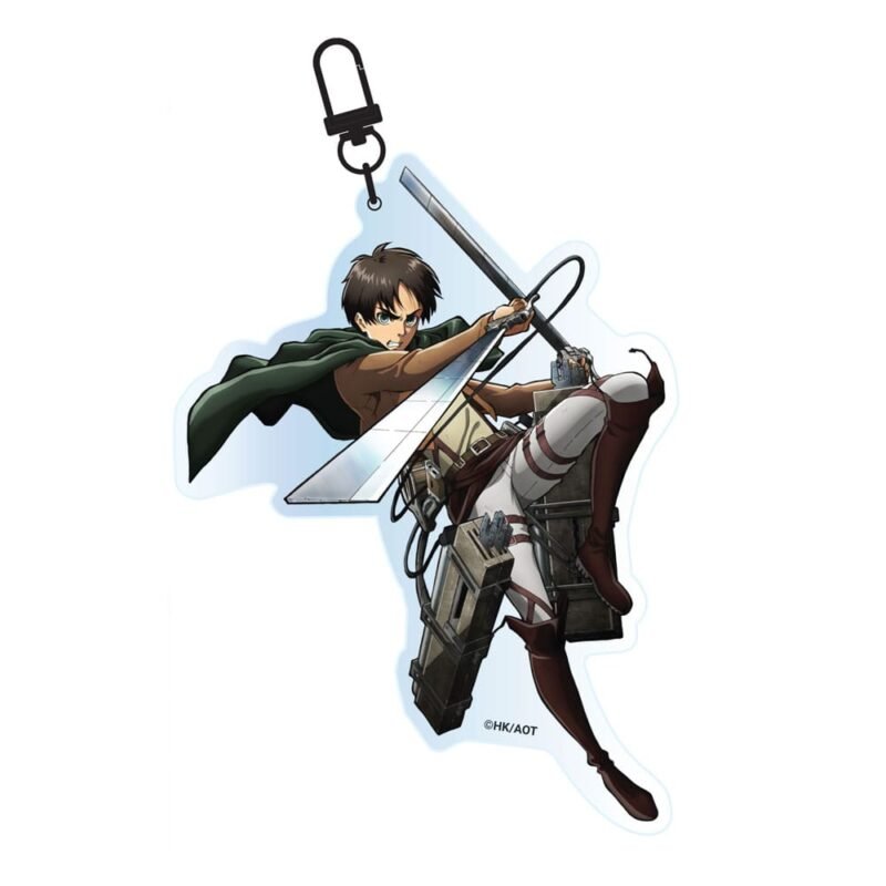 Brelok akrylowy Attack on Titan Acrylic Keychain Eren Jaeger