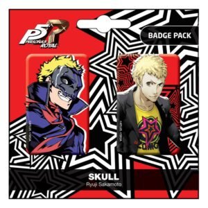 Przypinka Badges 2-Pack Skull / Ryuji Sakamoto