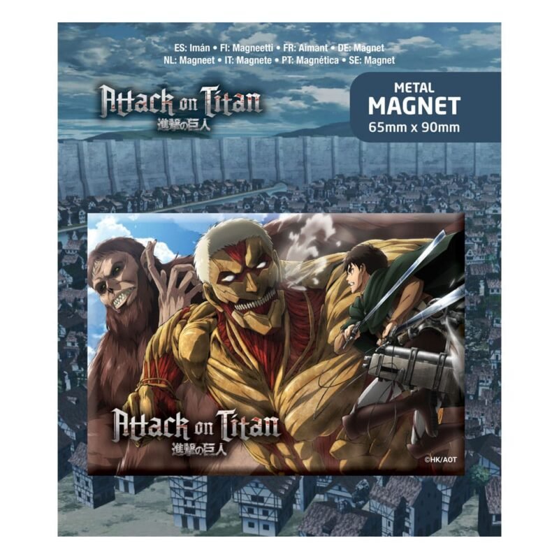 Magnes na lodówkę Attack on Titan Fridge Magnet Eren Attack